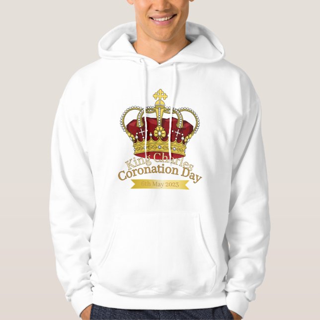 Sudadera Corona del Día de la Coronación (Anverso)