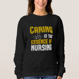 Sudadera Corona Nurses - Cuidar Es La Esencia