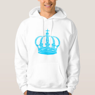 Sudadera Corona Real 02 - Cielo