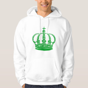Sudadera Corona Real 02 - Verde de hierba