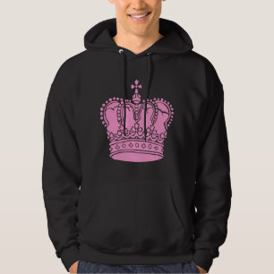 Sudadera Corona Real - Rosa