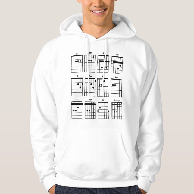 Sudadera Coros de guitarra (Anverso)