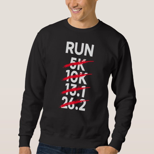 Sudadera Corre 26 2k Marathon Runner Marathoner (Anverso)