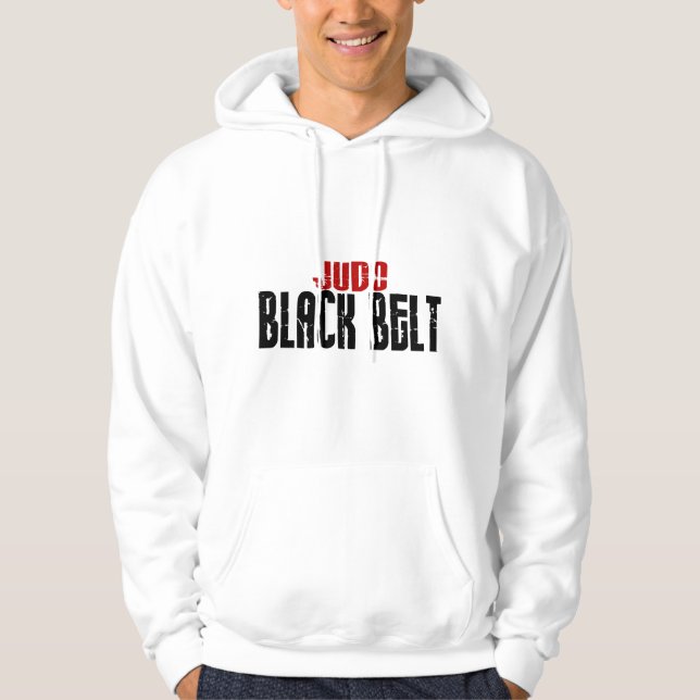 Sudadera Correa negra del judo (Anverso)