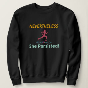 Sudadera Corredora Feminista Sin Embargo Persistió