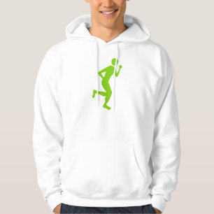 Sudadera Corredora (hombre) - Verde marciano