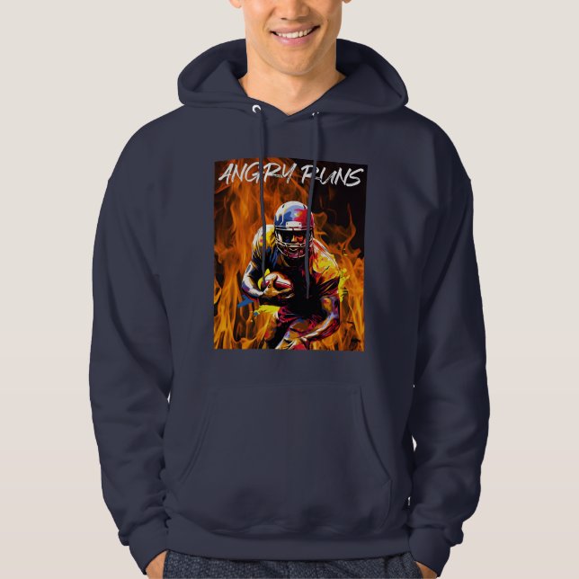 Sudadera Correos enojados - Fútbol americano (Anverso)