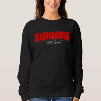 Sudadera Correr es mi regalo de El día de San Valentín de T