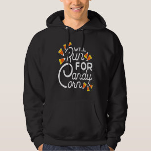 Sudadera Correrá por el Maratón de Caramelos de Halloween R