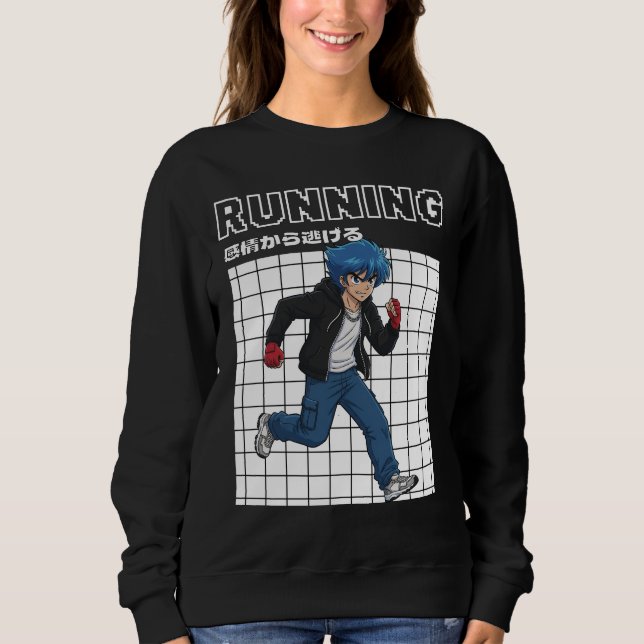 Sudadera Corriendo (Anverso)