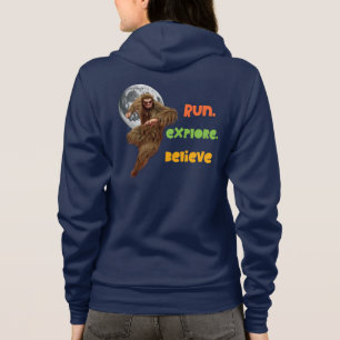 Sudadera Corriendo Aventura Sasquatch Creer Diseño
