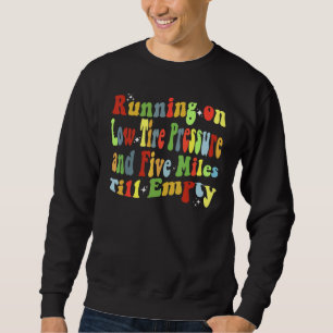 Sudadera Corriendo con baja presión de neumáticos y cinco m