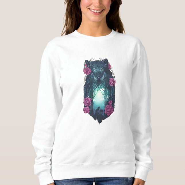 Sudadera Corriendo con los lobos (Anverso)