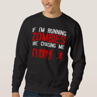 Sudadera Corriendo zombie para hombres y mujeres Halloween 