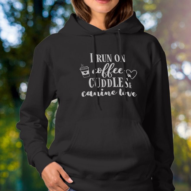 Sudadera Corro con Café Mimos Amor Canino Blanco (Subido por el creador)