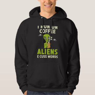 Sudadera Corro En Café Aliens Y Palabras Cryptid Aline
