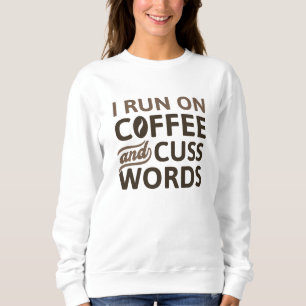Sudadera Corro En Café Y Palabras De Tocos