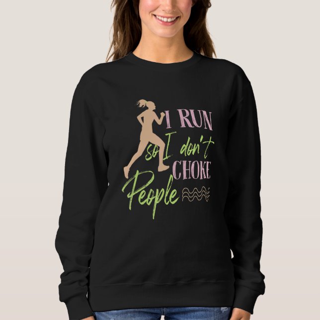 Sudadera Corro para no asfixiar a las mujeres (Anverso)