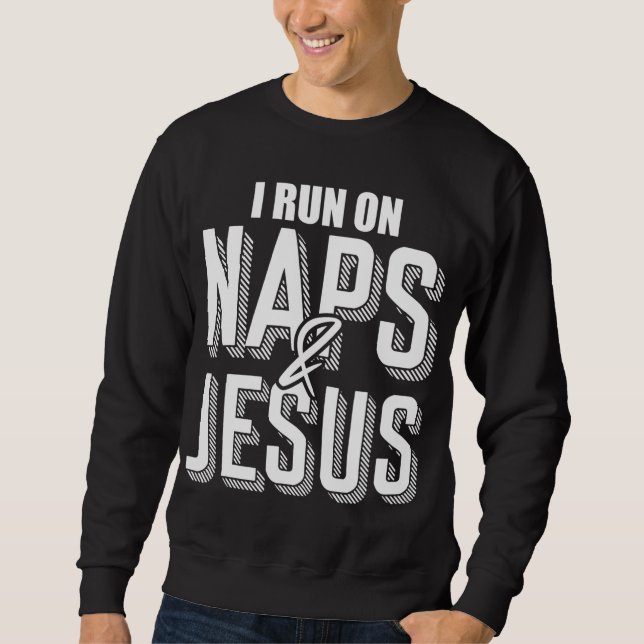 Sudadera Corro Sobre Las Napas Y Jesucristo Religión Dios C (Anverso)