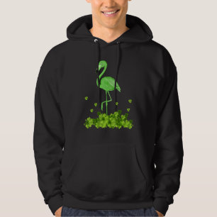 Sudadera Corta irlandesa Flamingo St Patrick Day Animal St 