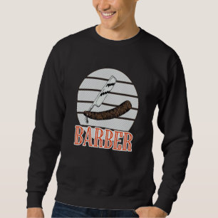 Sudadera Cortes de pelo de barbero vintage navajas peluquer