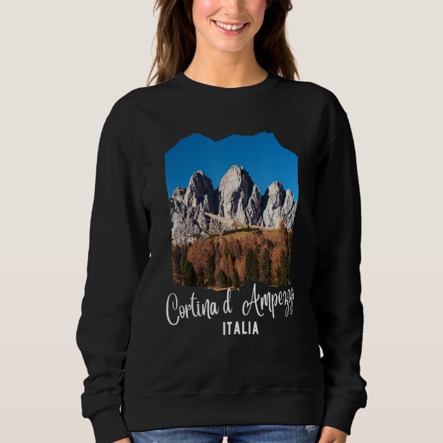 Sudadera Cortina d'Ampezzo Dolomiti Cortina d'Ampezzo Italy (Anverso)