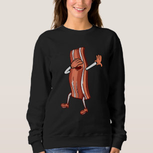 Sudadera Corto De Cerdo Dabbing Bacon Gafas De Sol Dance