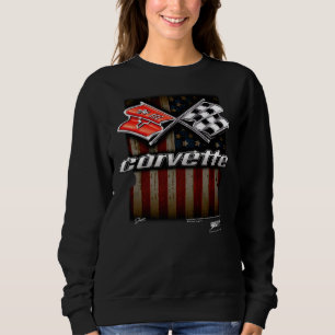 Sudadera Corvette C3 camiseta de la bandera de EE. UU., C3