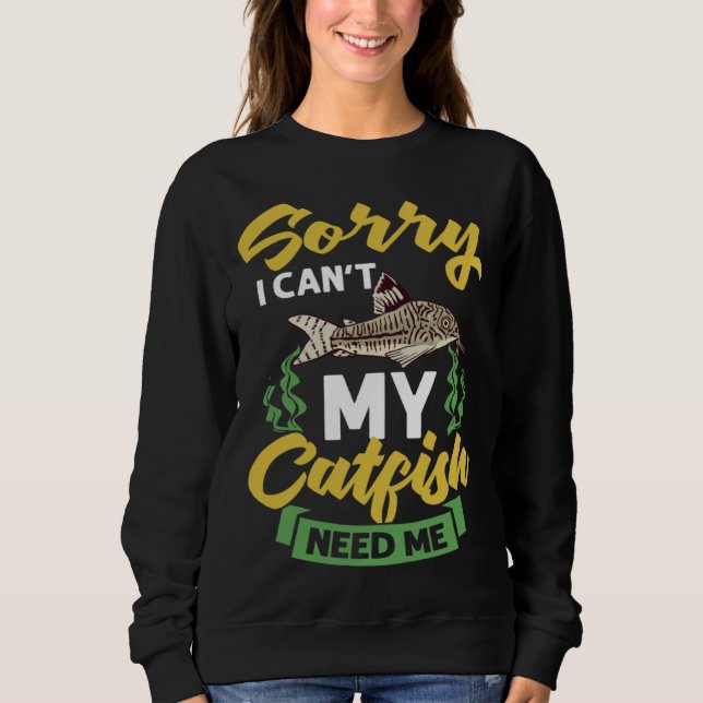 Sudadera Corydoras Catfish Cory Fish Paleatus Adolfoi Aquar (Anverso)