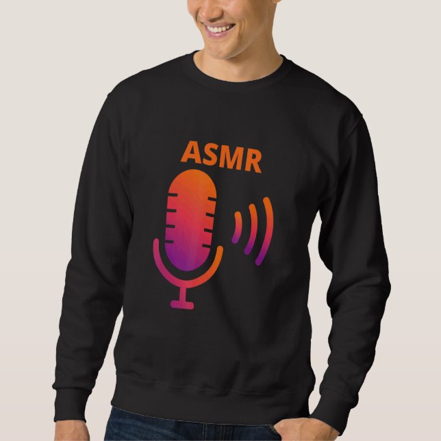 Sudadera Cosas Asmr Micrófono Asmr (Anverso)