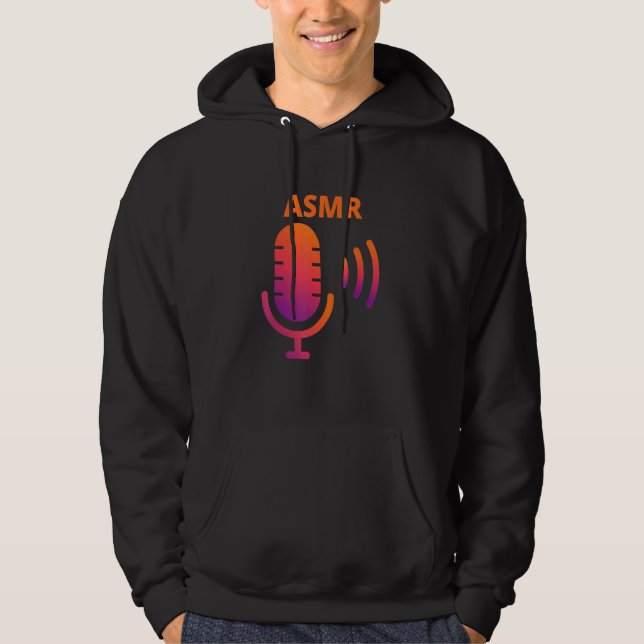 Sudadera Cosas Asmr Micrófono Asmr (Anverso)