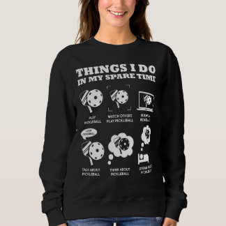 Sudadera Cosas De Balonmano Que Hago En Mi Tiempo De Retiro