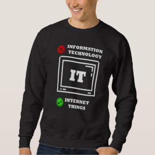 Sudadera Cosas de Internet Programador de Computadora Exper
