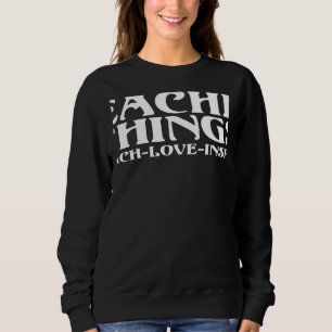 Sudadera Cosas de maestros enseñan amor inspiran maestro