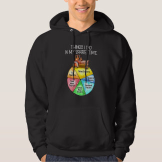 Sudadera Cosas Que Hago En Mi Tiempo De Repuesto Conduciend