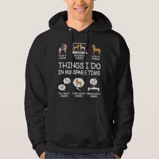 Sudadera Cosas que hago en mi tiempo libre Amantes divertid