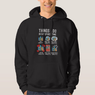 Sudadera Cosas Que Hago En Mi Tiempo Libre, Funny Charlotte