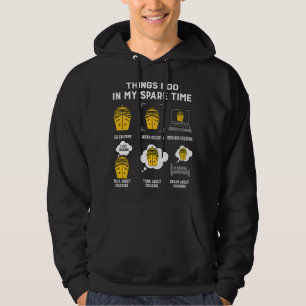 Sudadera Cosas que hago en mi tiempo libre Ir de crucero - 