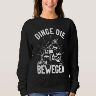 Sudadera Cosas Que Me Mueven Placewart Lawn Mower Hobby Gar