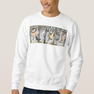 Sudadera Cosas Salvajes y Max Columpiándose de los Árboles