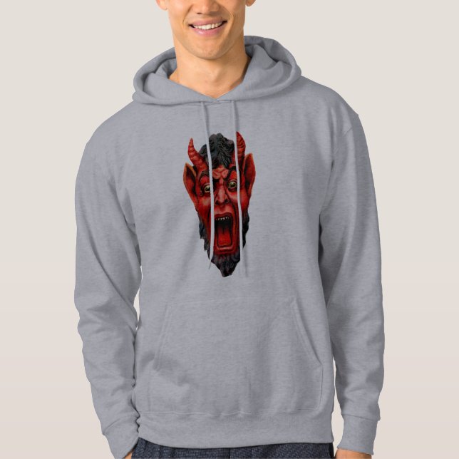 Sudadera Cosecha de vintage Krampus (Anverso)
