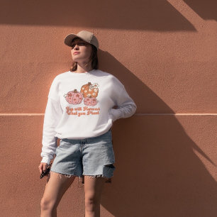 Sudadera Cosecharás lo que plantas ropa de caída