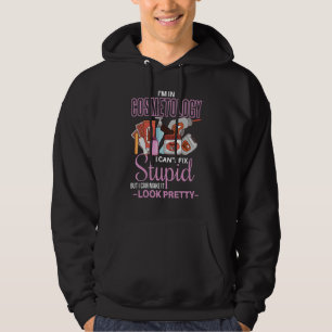Sudadera Cosmetology Shirt Chiste Beautician Estetician Cos