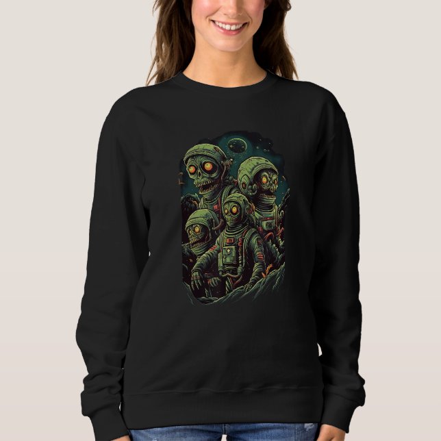 Sudadera Cosmic Carnage Astronaut Space Zombies Unleashed G (Anverso)