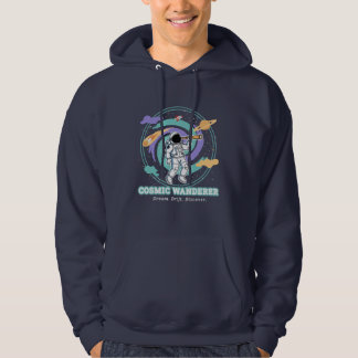 Sudadera Cosmic Wanderer Astronaut Telescop
