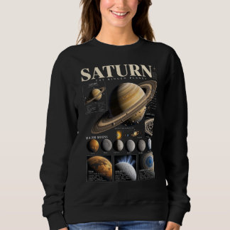 Sudadera Cósmica | Espacio del Planeta Saturno Vin