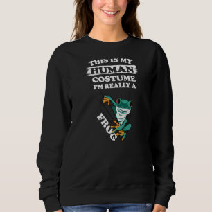 Sudadera Cosplay Este es mi disfraz humano del que realment
