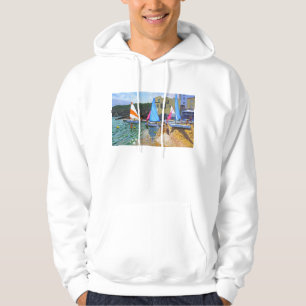 Sudadera costa de Calella de palafrugall de la escuela de
