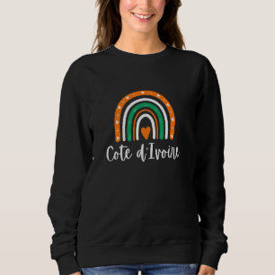 Sudadera Costa de Marfil arcoiris boho Independencia de Cos