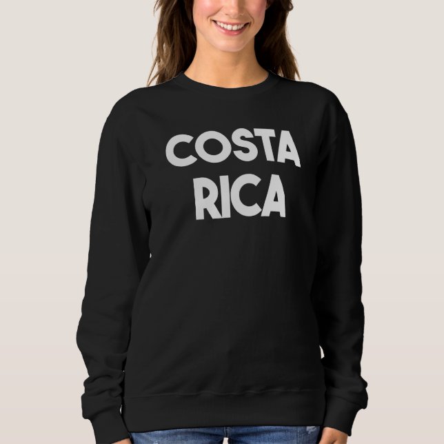 Sudadera Costa Rica   (Anverso)